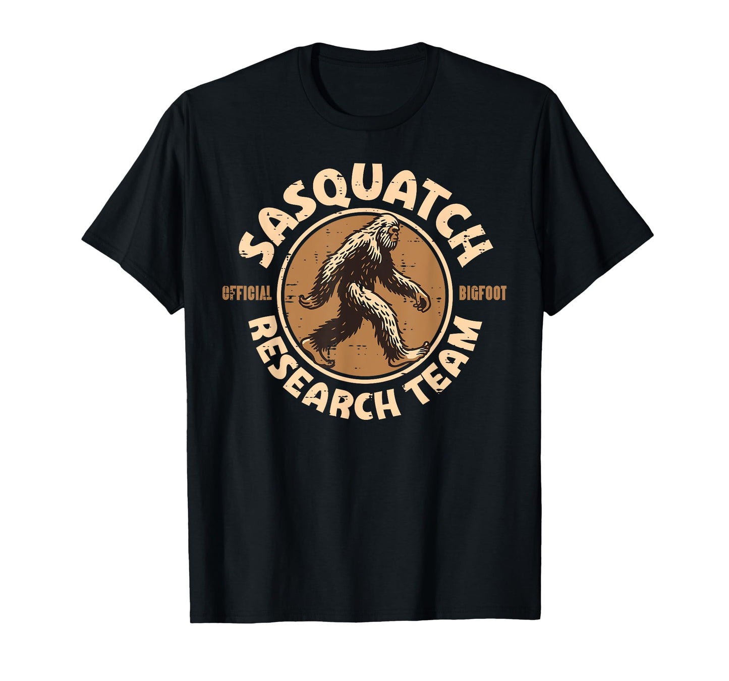 Sasquatch Official Research Team Fun Bigfoot Women Men Kids T-Shirt