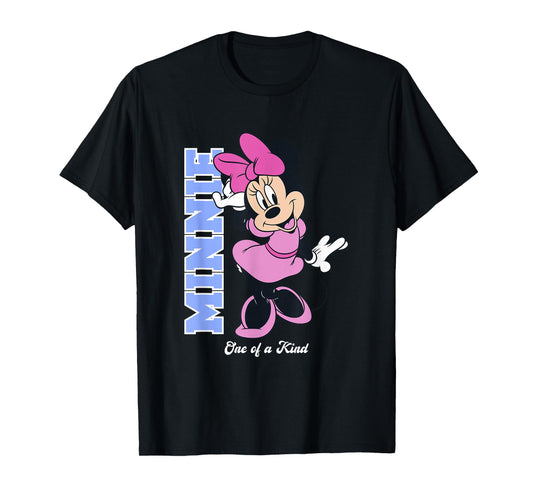 Disney Mickey and Friends Minnie Mouse One of A Kind Pink T-Shirt