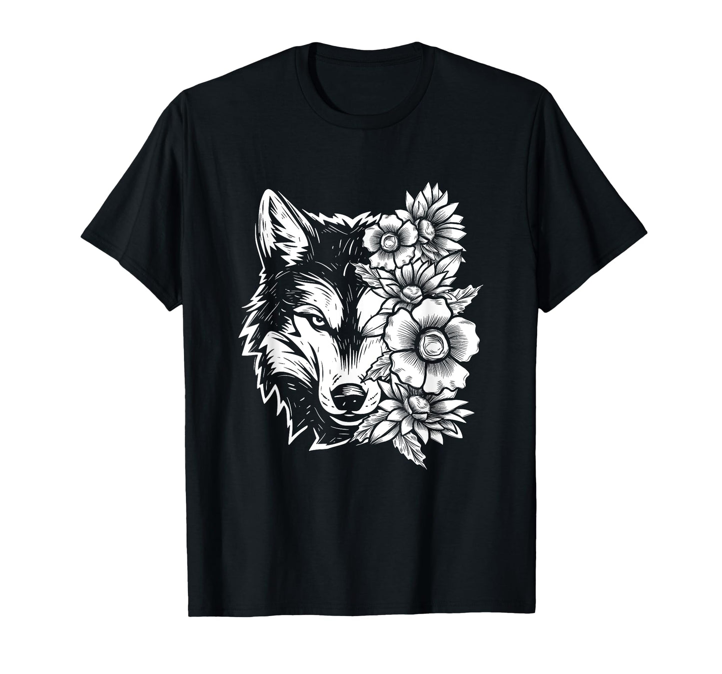 Wolf Lover Wildlife Lover Nature Enthusiast Outdoors T-Shirt