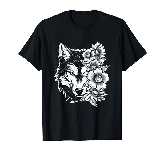 Wolf Lover Wildlife Lover Nature Enthusiast Outdoors T-Shirt