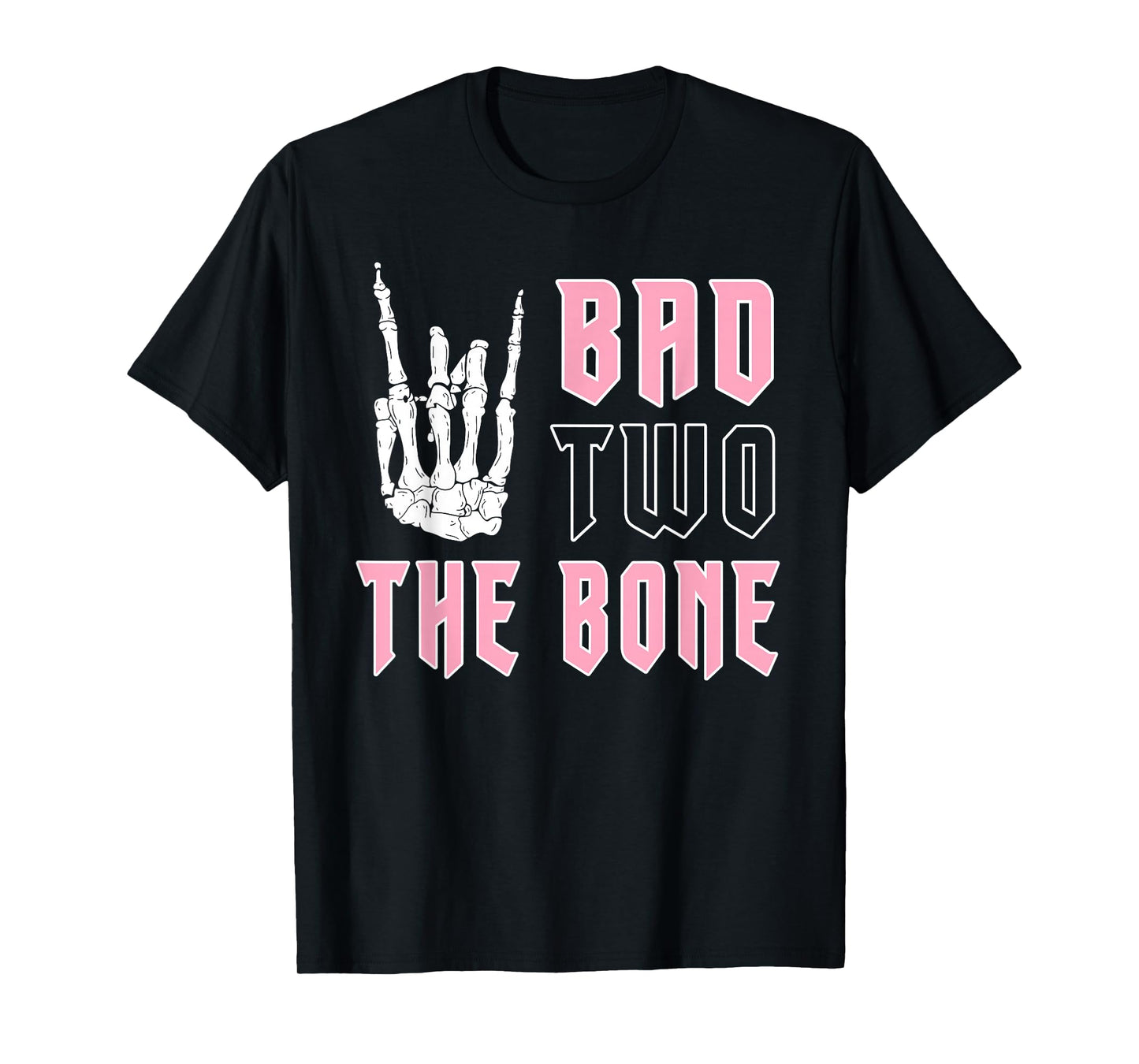 Bad Two the Bone Birthday 2 Years Old Birthday T-Shirt