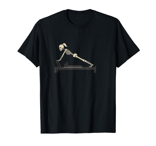 Halloween Skeleton Pilates T-Shirt