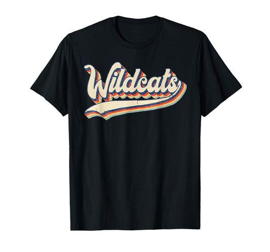 Wildcats School Team Spirit Mascot T-Shirt