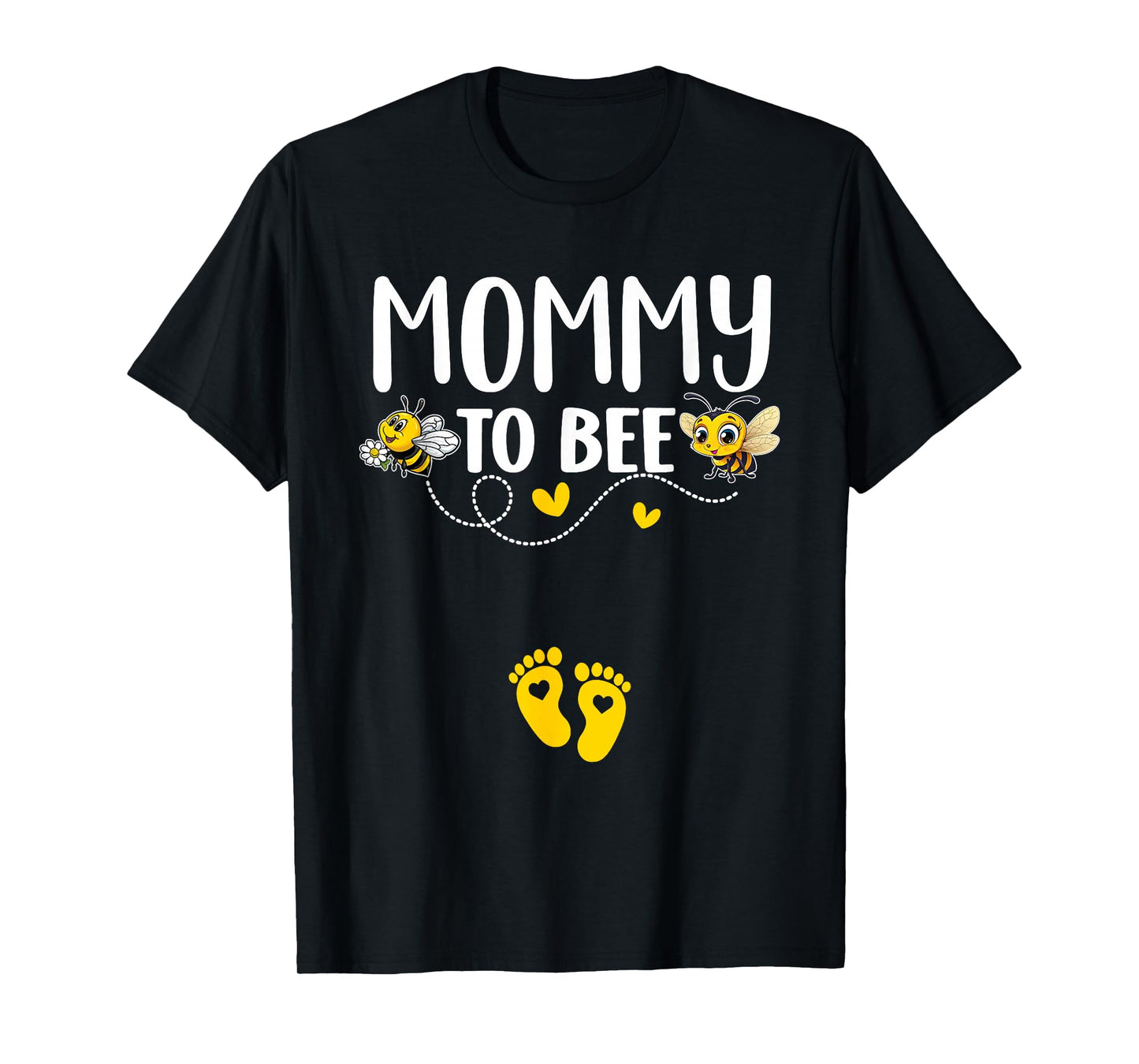 Mommy To Bee Gender Reveal Pregnancy Announcement Mommy T-Shirt