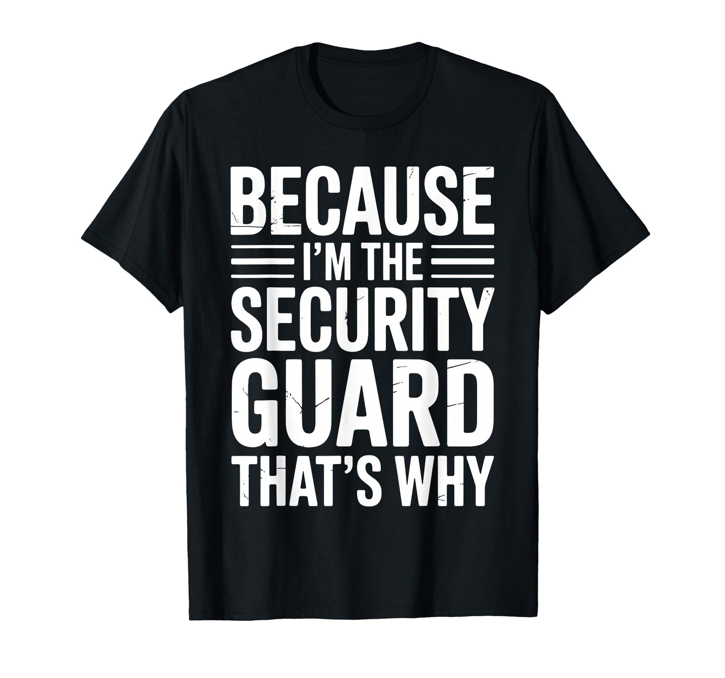 Security Guard Design for Men Women Bouncer Security Guard T-Shirt