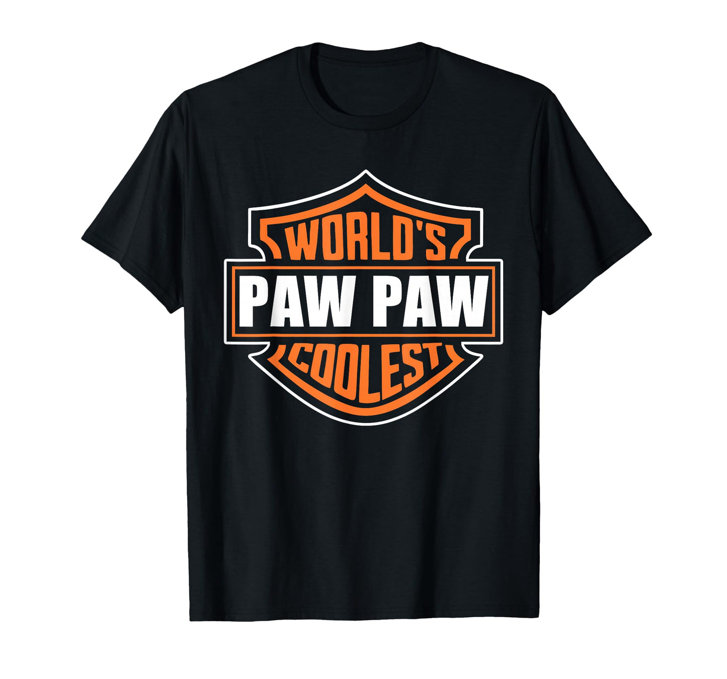 Retro World's Coolest Paw Paw Matching Family Reunion Outfit T-Shirt
