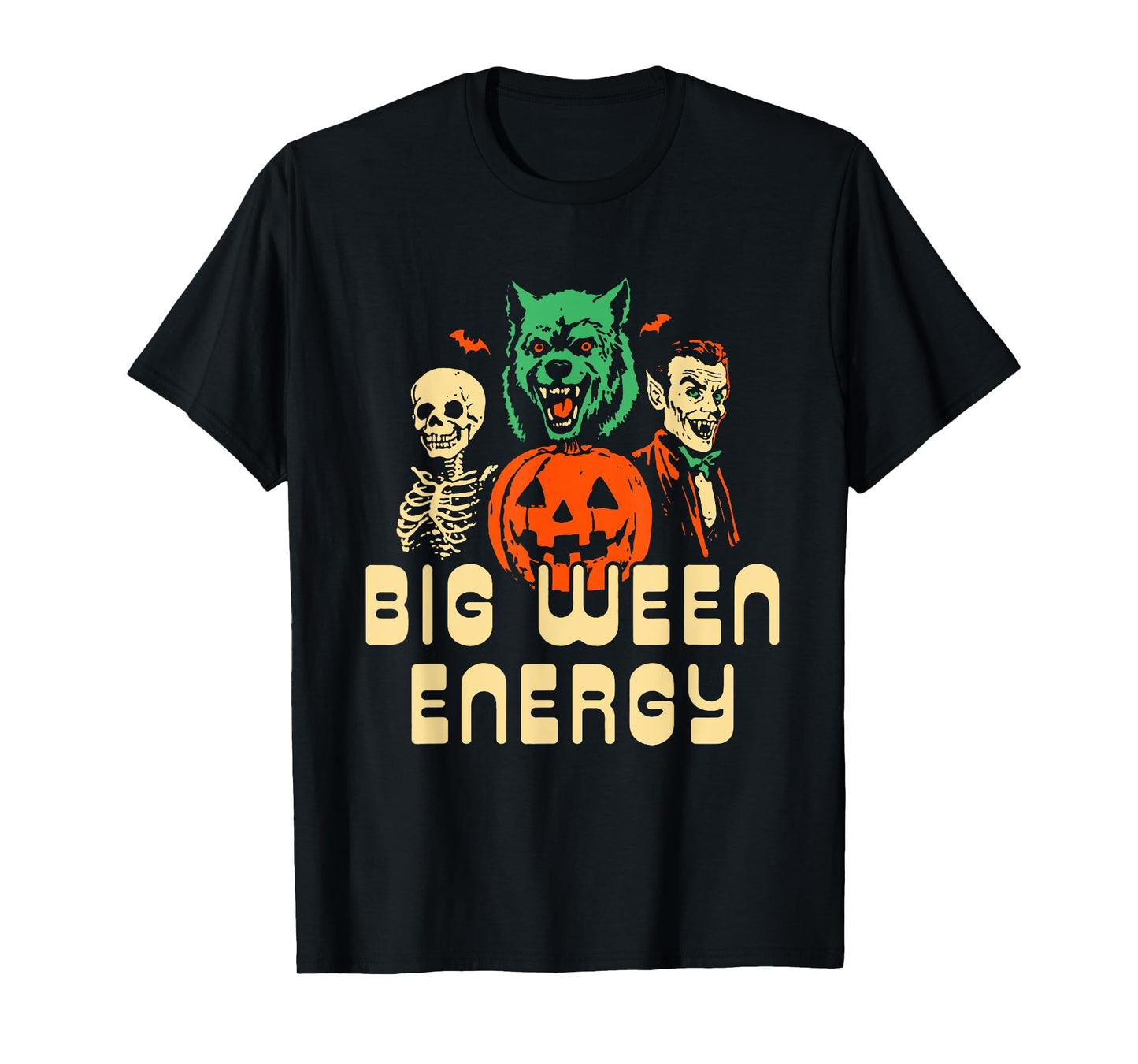 Funny Halloween Big Ween Energy Unisex for Men, Women T-Shirt