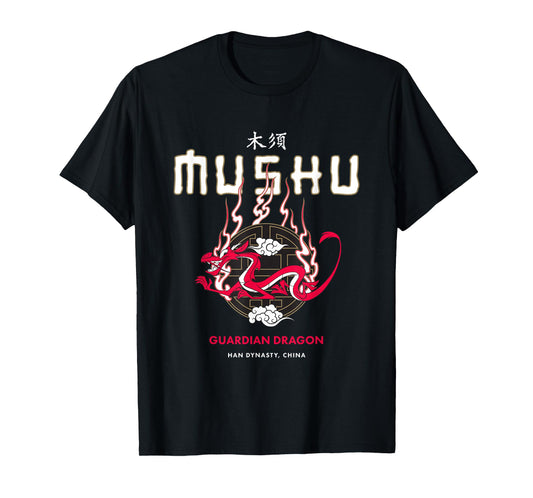 Disney Mulan Mushu Guardian Dragon Lunar T-Shirt