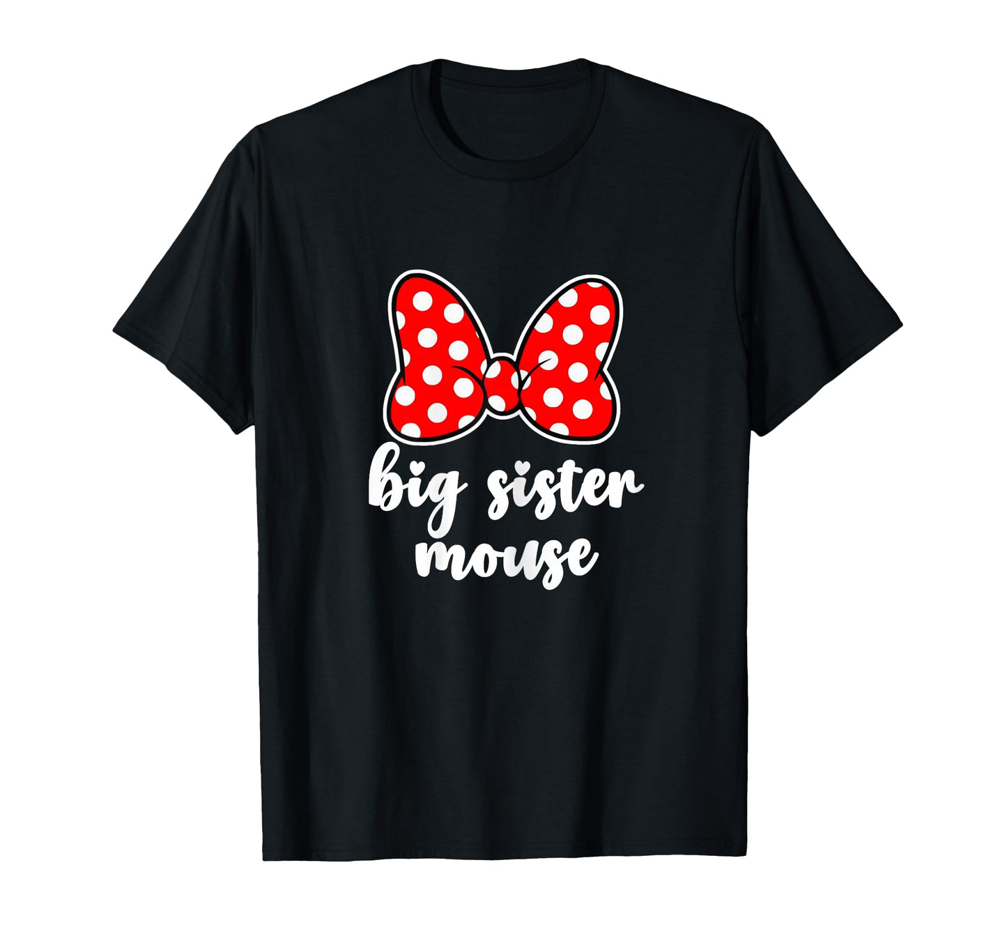 Kids Big Sister Mouse Bow Family Vacation - Youth, Toddler T-Shirt