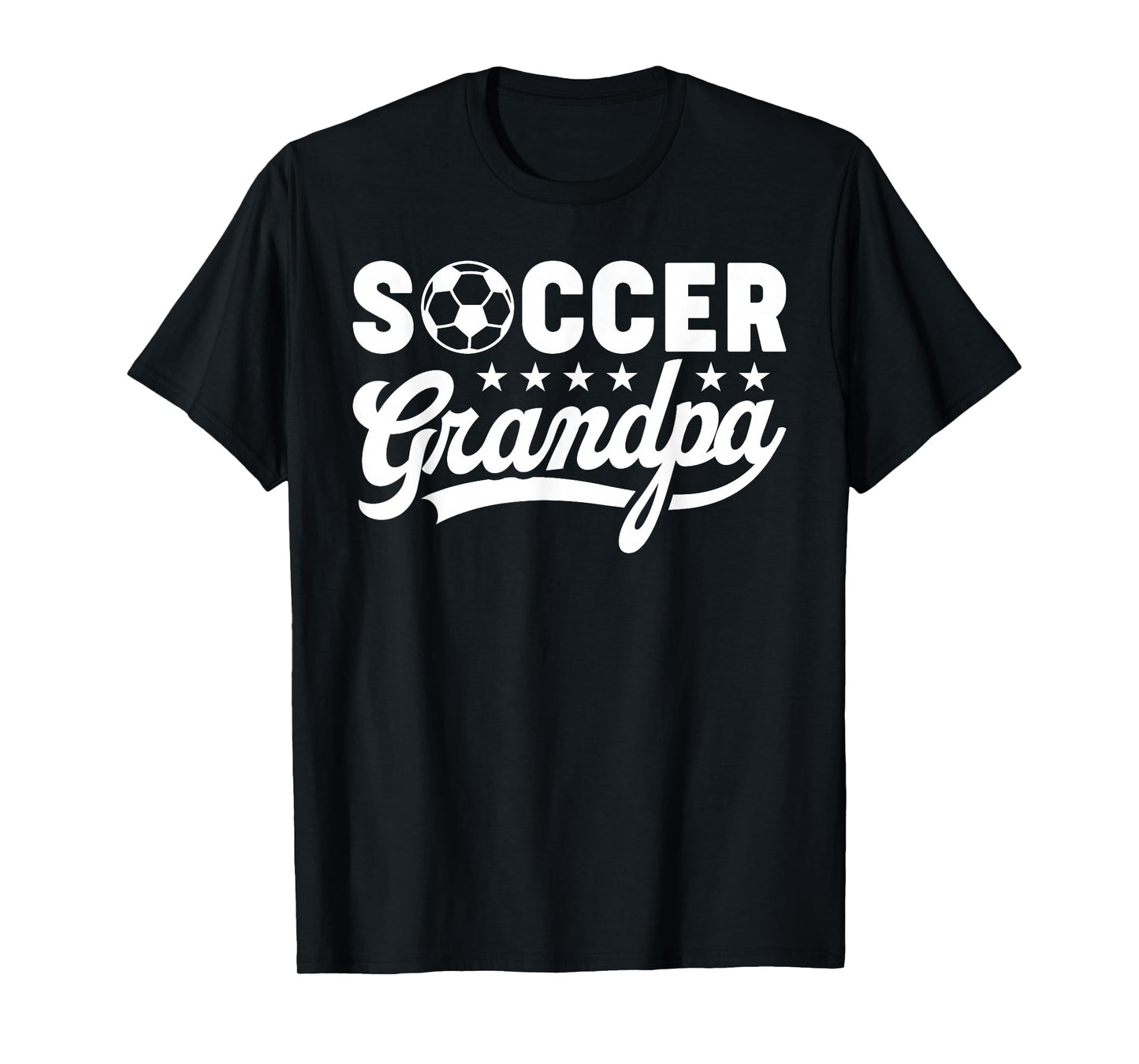 Soccer Grandpa Funny Sports Papa Vintage Humor T-Shirt