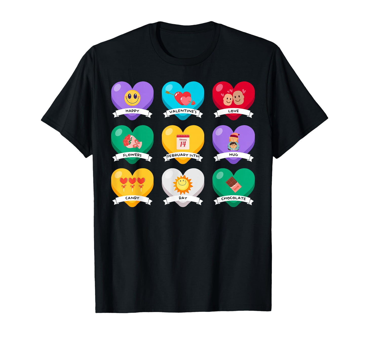 SPED Teacher Valentine Candy Heart Conversation SLP AAC PCS T-Shirt