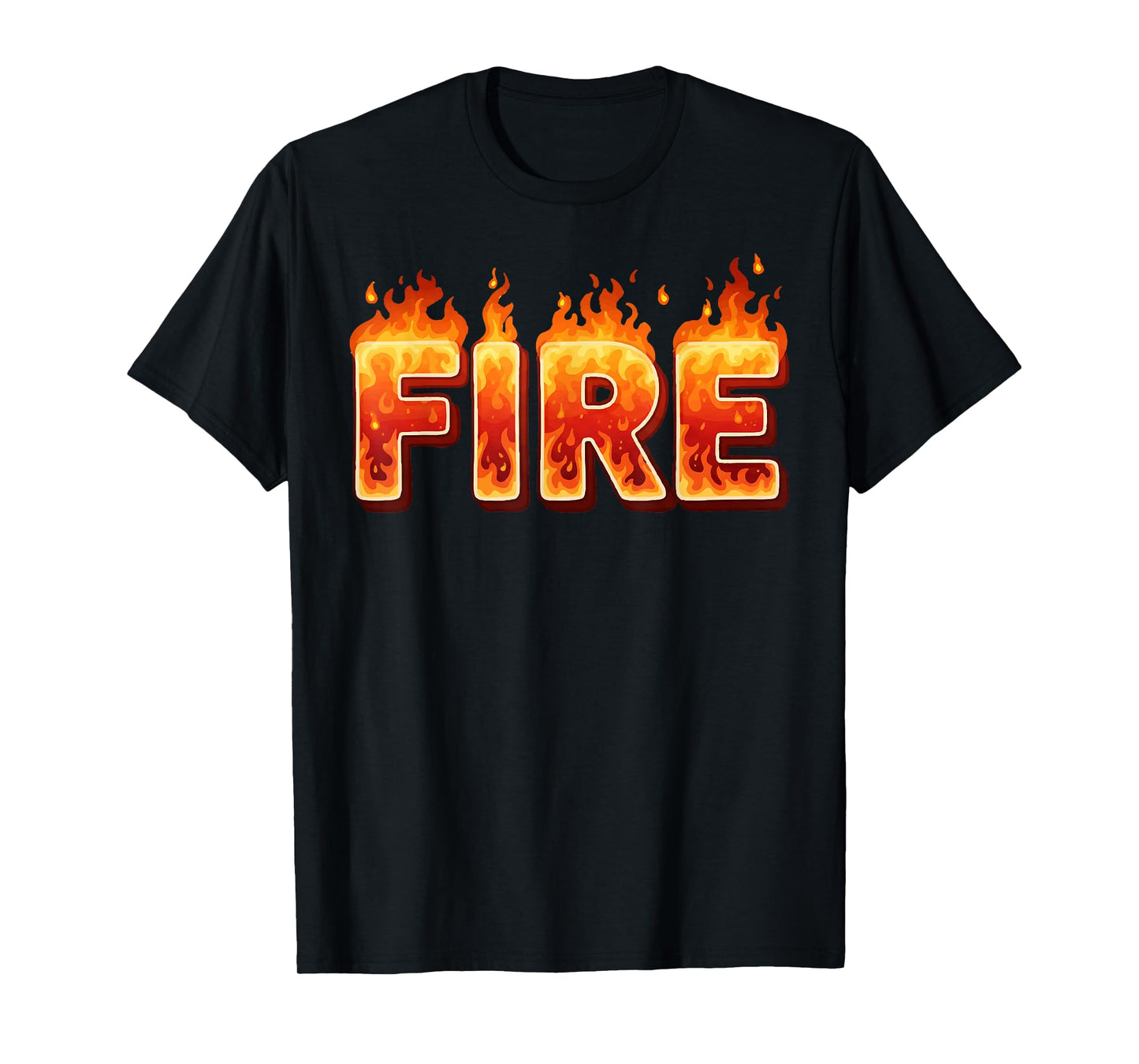 Fire and Ice Matching Funny 2025 Halloween Costume T-Shirt