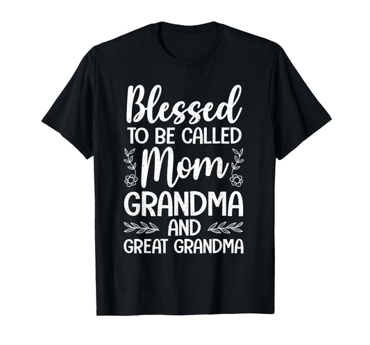 Great Grandma Art For Women Great Grandmother Mother's Day T-Shirt