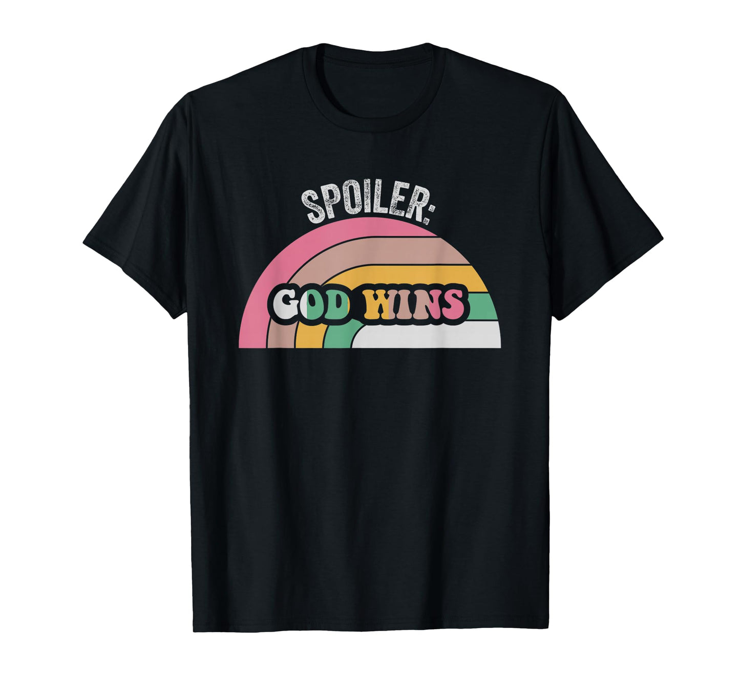 Spoiler God Wins Rainbow Inspiration T-Shirt