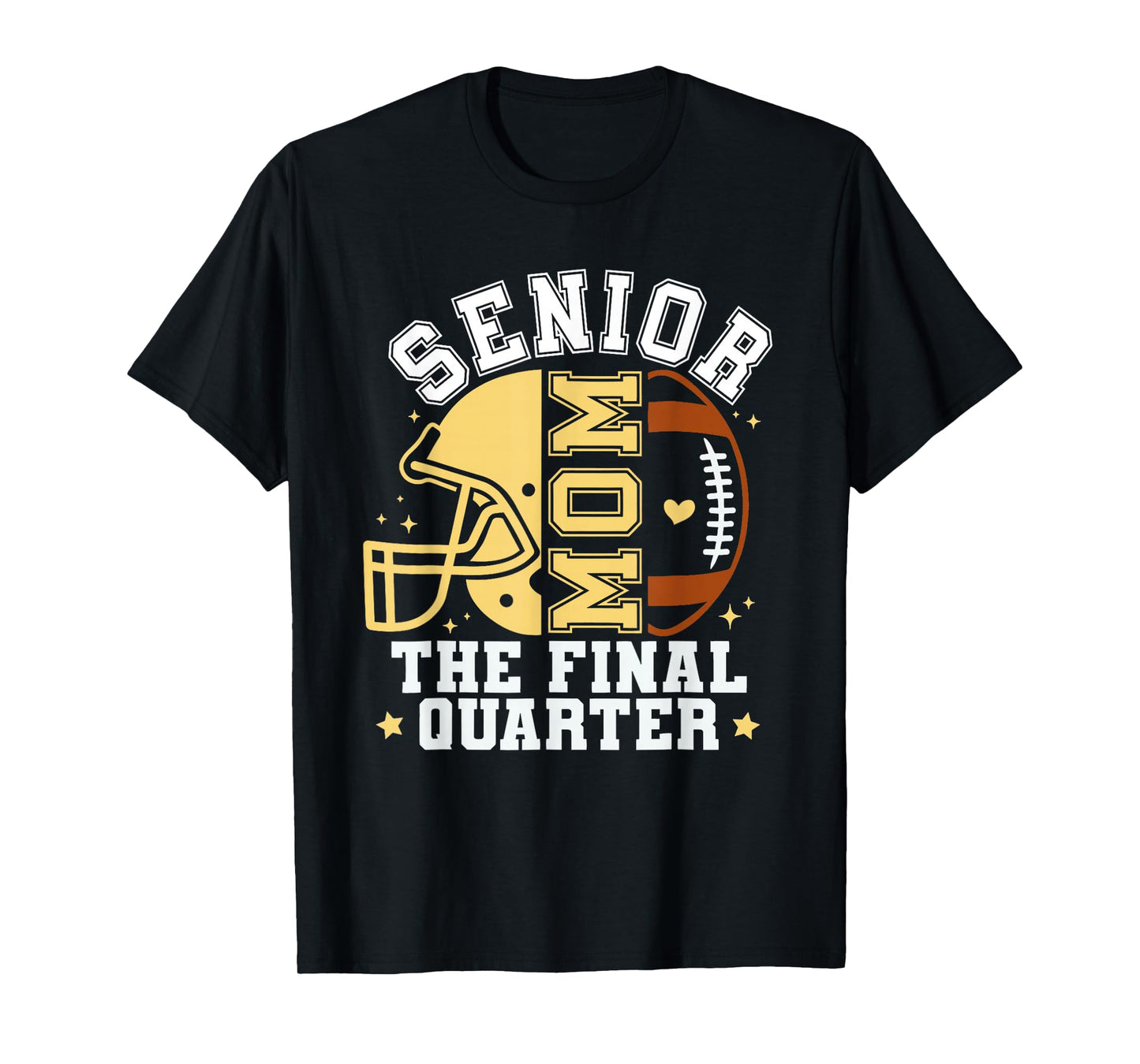 Football Senior Mom 2026 The Final Quarter T-Shirt