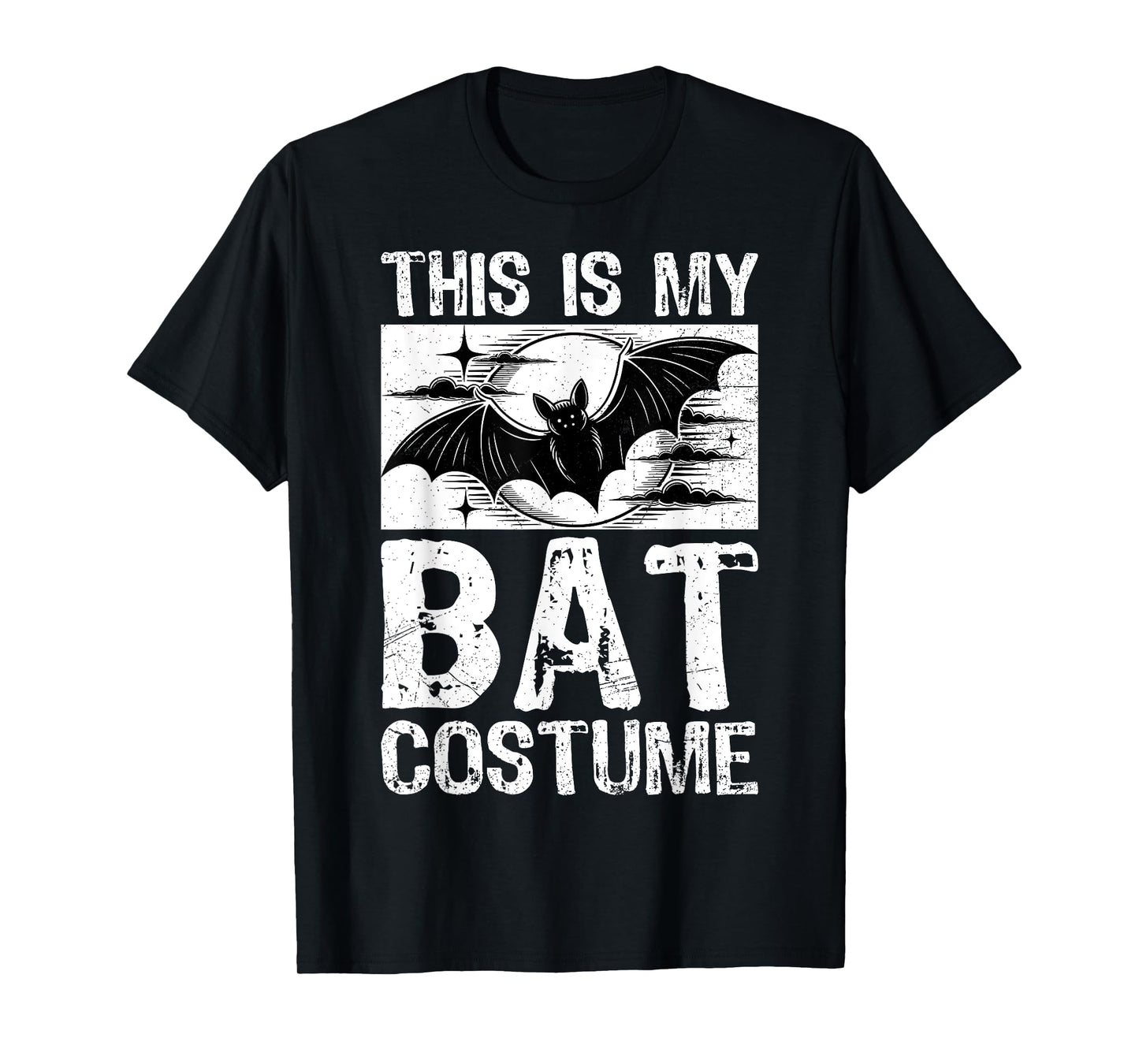 This Is My Bat Costume Ghost Spooky Halloween Men Women T-Shirt