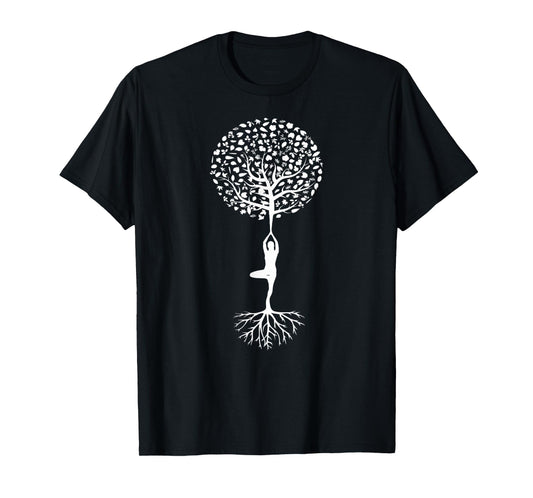 Tree Pose Yoga T-Shirt