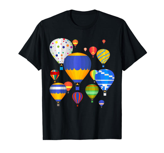 Funny Hot Air Balloon Festival Balloonist Fly Ballooning T-Shirt