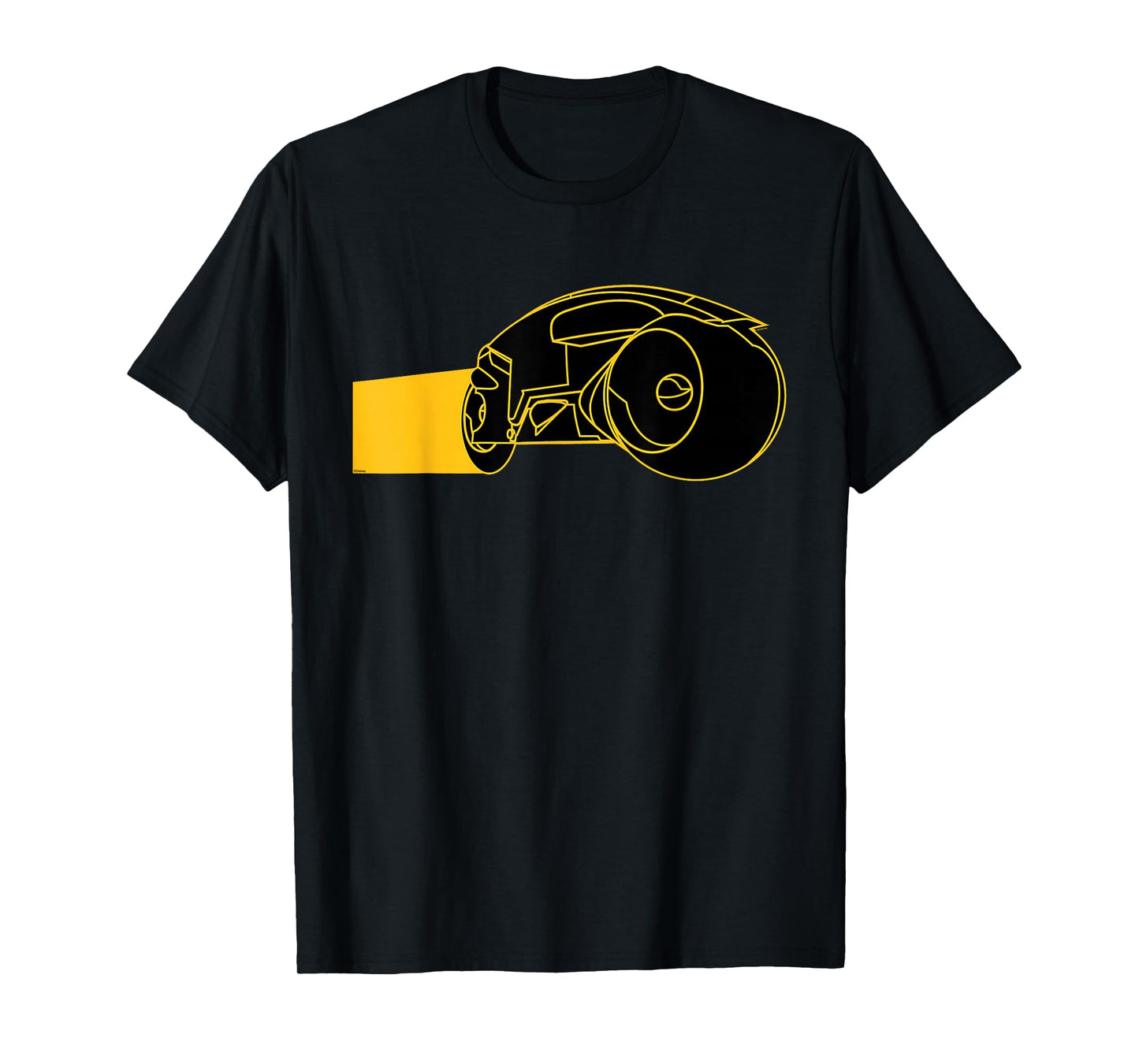 Disney TRON Original 1982 Movie Game Grid Light Cycle T-Shirt