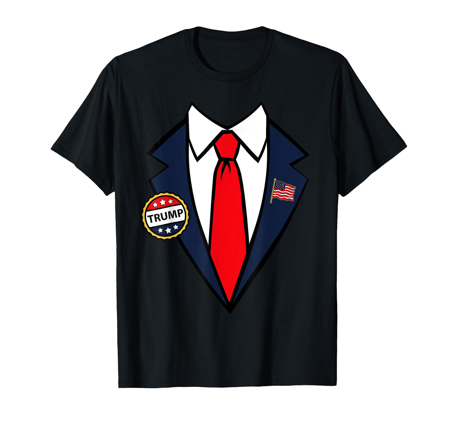 Donald Trump Halloween Costume Easy Last Minute Costume T-Shirt