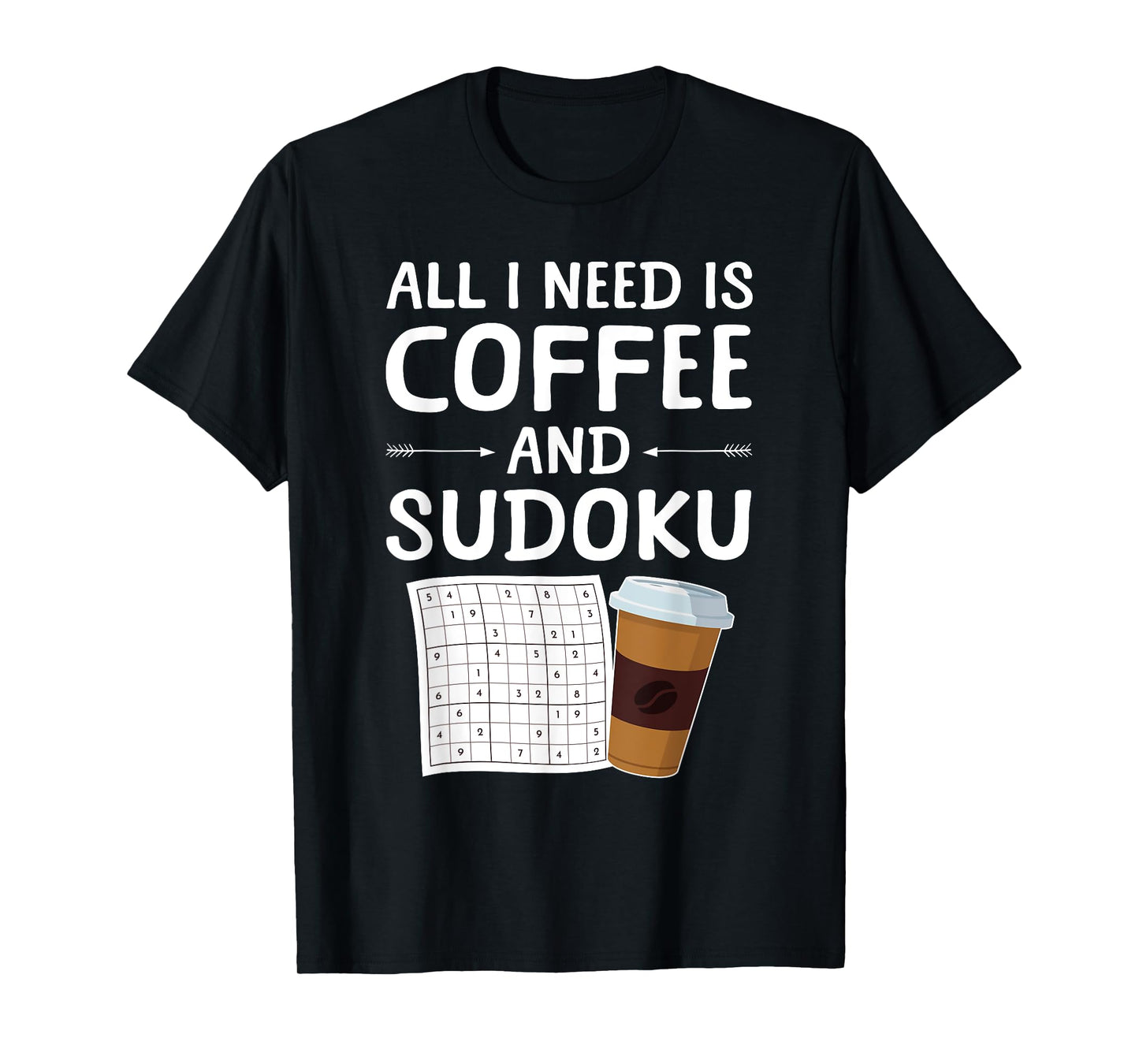 Cool Sudoku Design for Men Women Sudoku Player Sudoku Lover T-Shirt