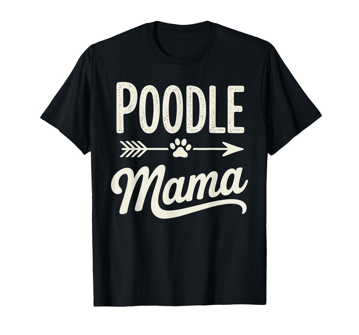 Standard Poodle Art for Women Girls Miniature Poodle Lover T-Shirt
