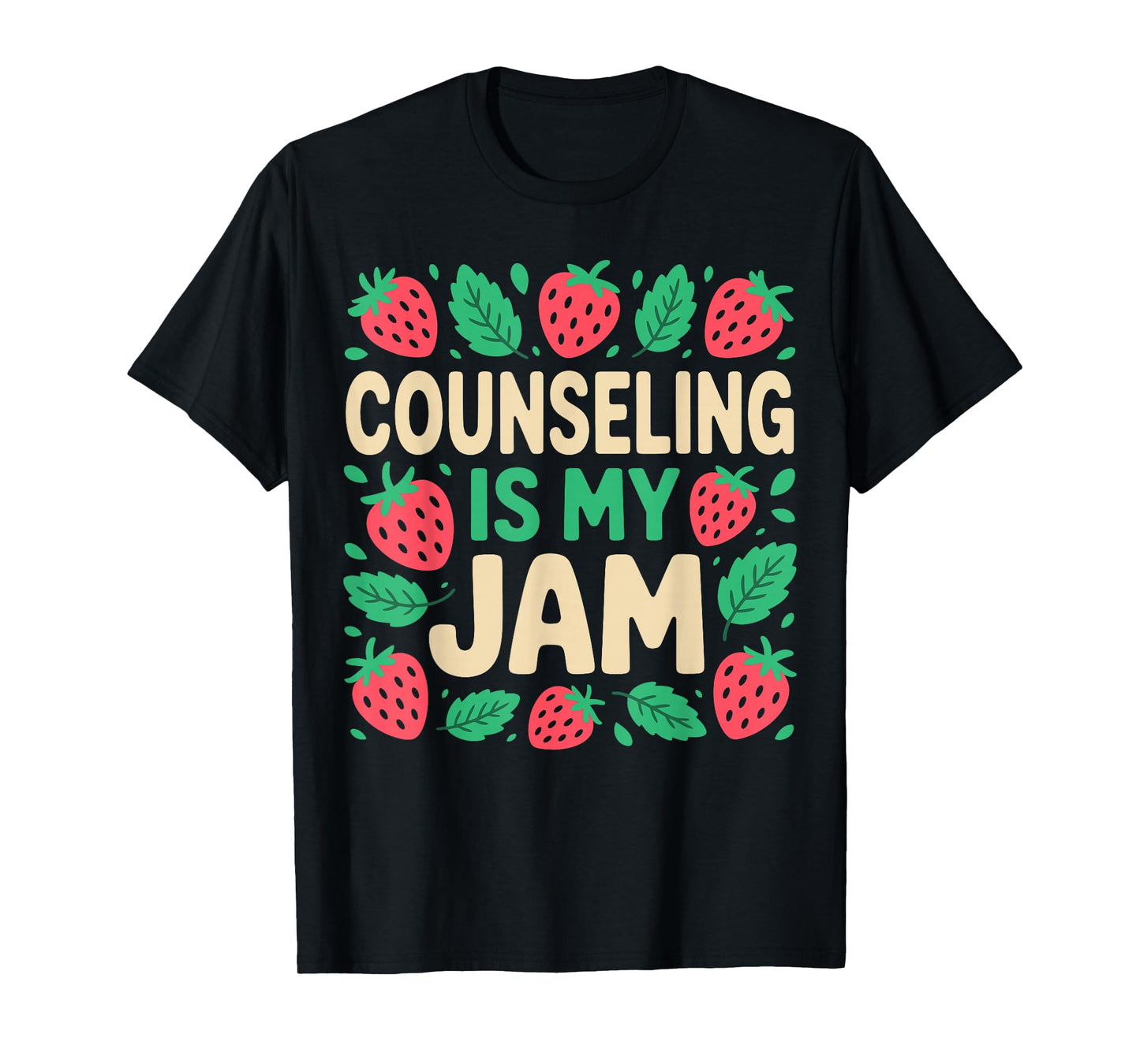 Counseling is My Jam Psych Mental Health Counselor T-Shirt