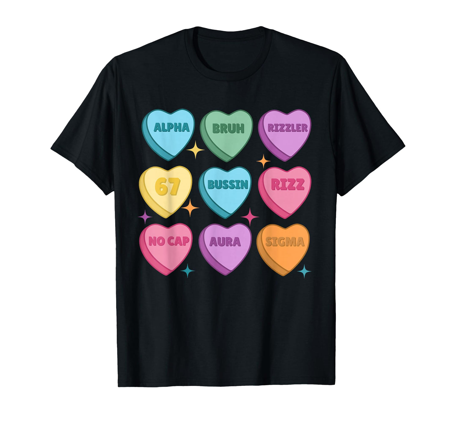 Funny Valentine's - Funny 67 Valentine's Rizz, No Cap T-Shirt