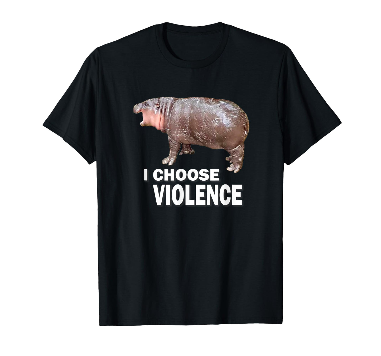 Choose Violence Meme Moo Deng Ungovernable T-Shirt