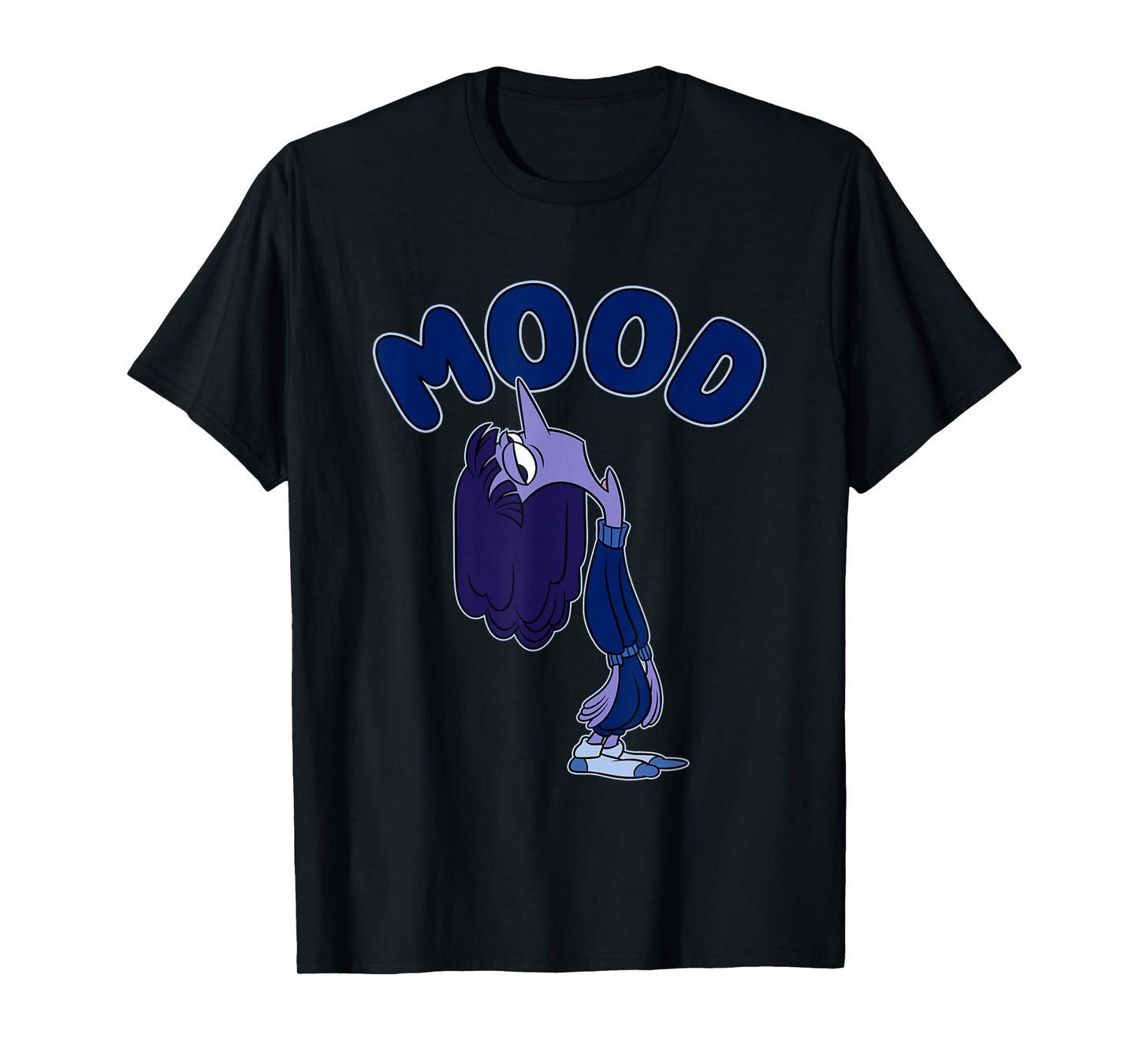 Disney Pixar Inside Out 2 Mood Ennui Bored Retro Shot T-Shirt