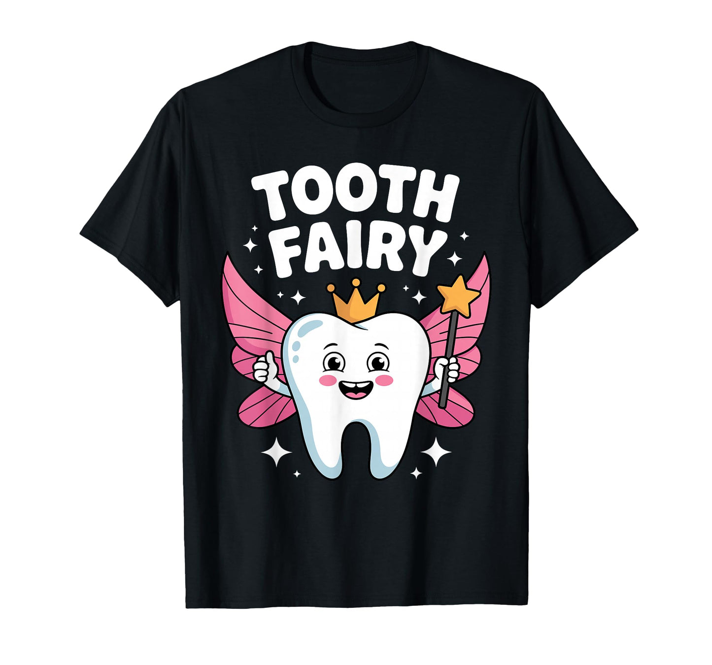 Best Tooth Fairy Costume for Women Girls Dental Tooth Fairy T-Shirt