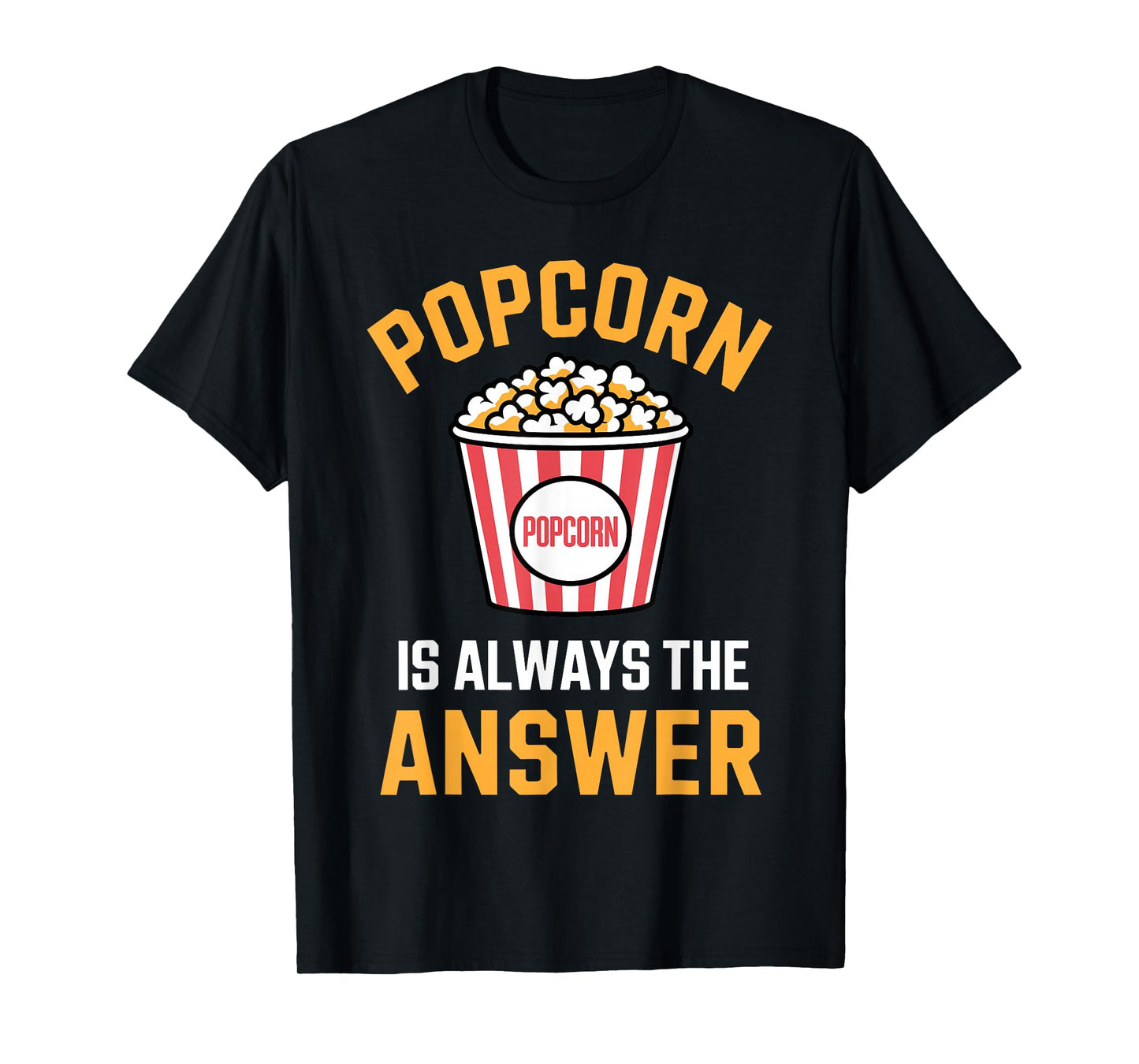 Funny Popcorn Costume for Men Women Popcorn Lover Pop Corn T-Shirt