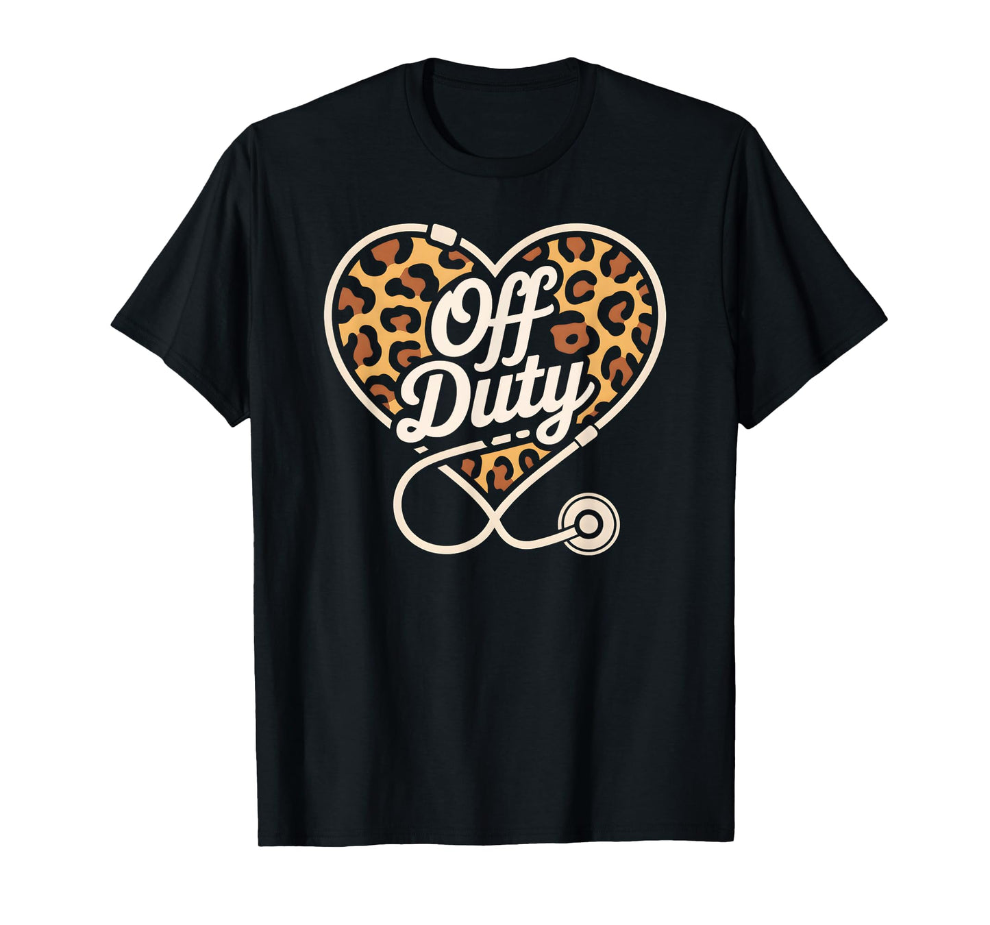 Cute Off Duty Nurse Camp Wellness Crew Nursing School RN NP T-Shirt