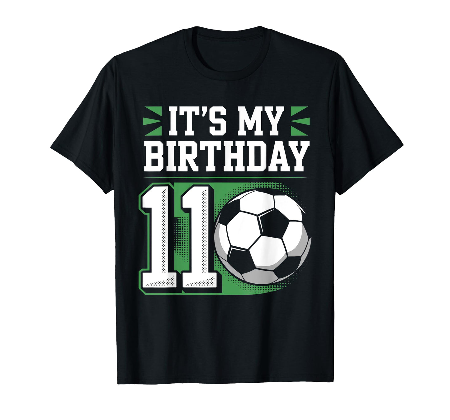 Birthday Boy Tees 11 Soccer Its My 11th Birthday Boys Soccer T-Shirt