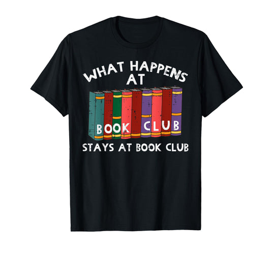 Book Club Funny Read Reading Librarian Men Women Kids T-Shirt
