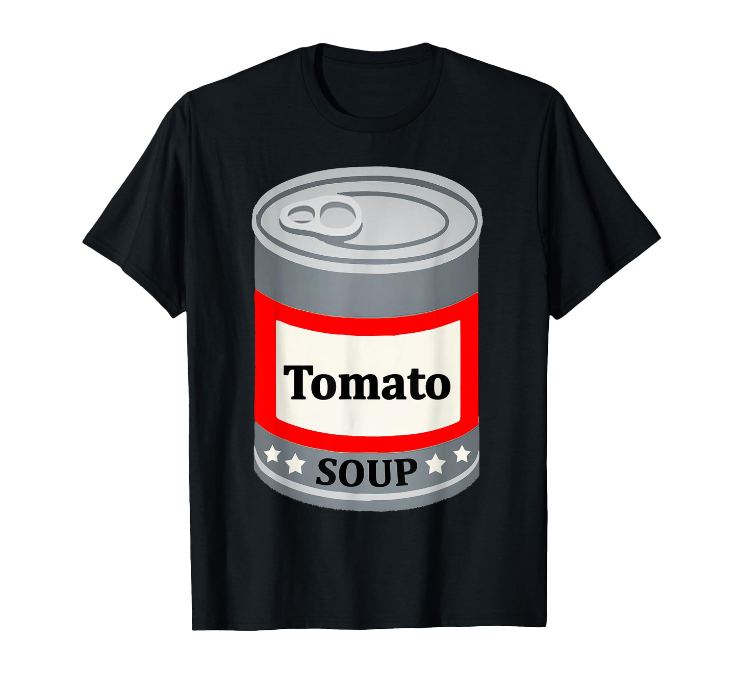 Can of Tomato Soup Funny Last Minute Lazy Halloween Costume T-Shirt
