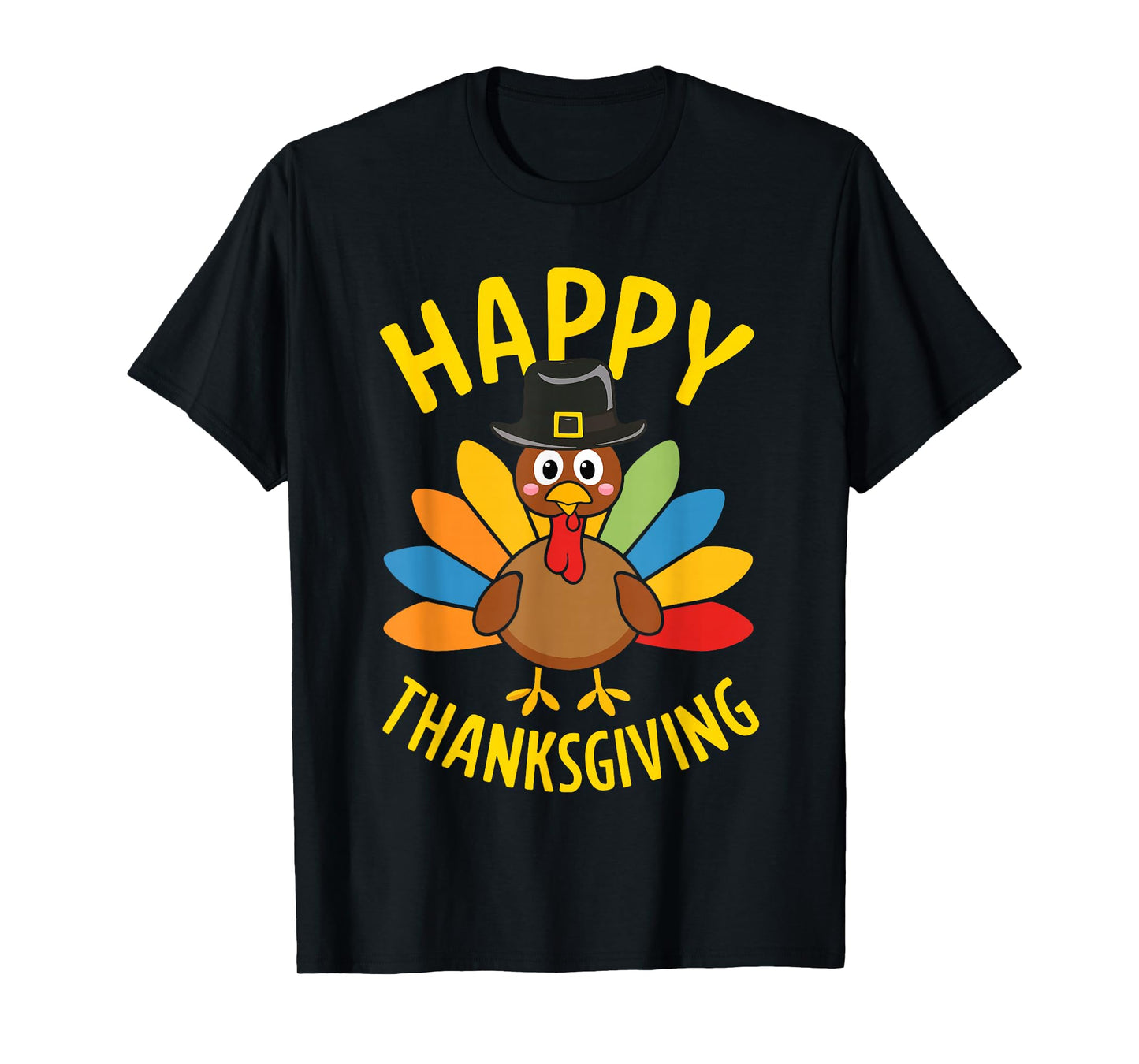 Happy Thanksgiving Shirt Men Women Kids Family Turkey Day T-Shirt