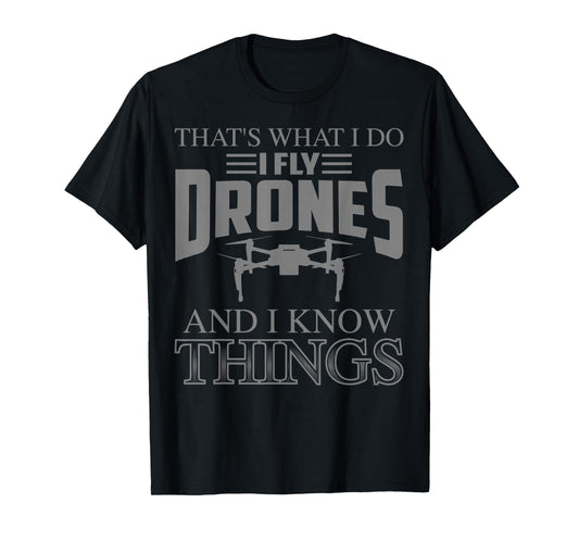 Funny Drone Art for Men Women Boys Drone Racing Drone Pilot T-Shirt
