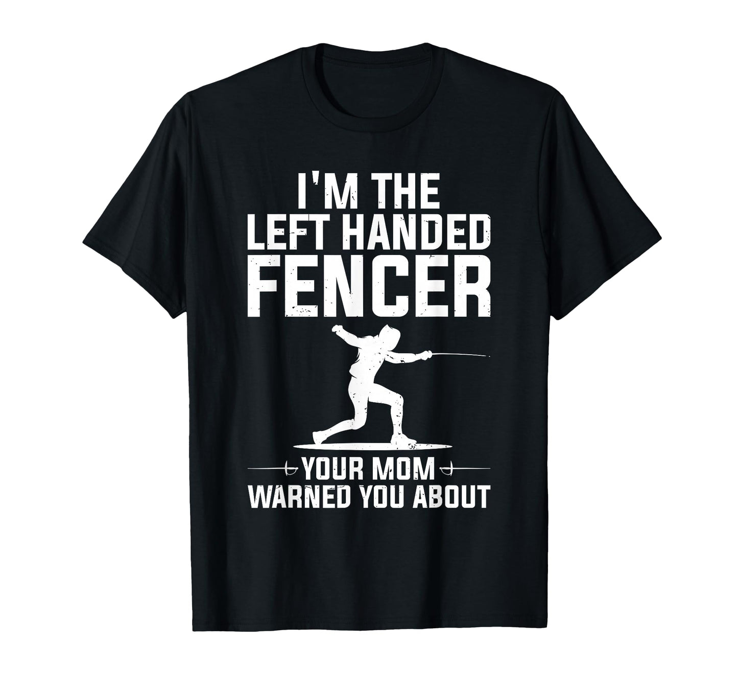 Funny Fencing Art for Men Women Kids Fencer Fencing Sport T-Shirt