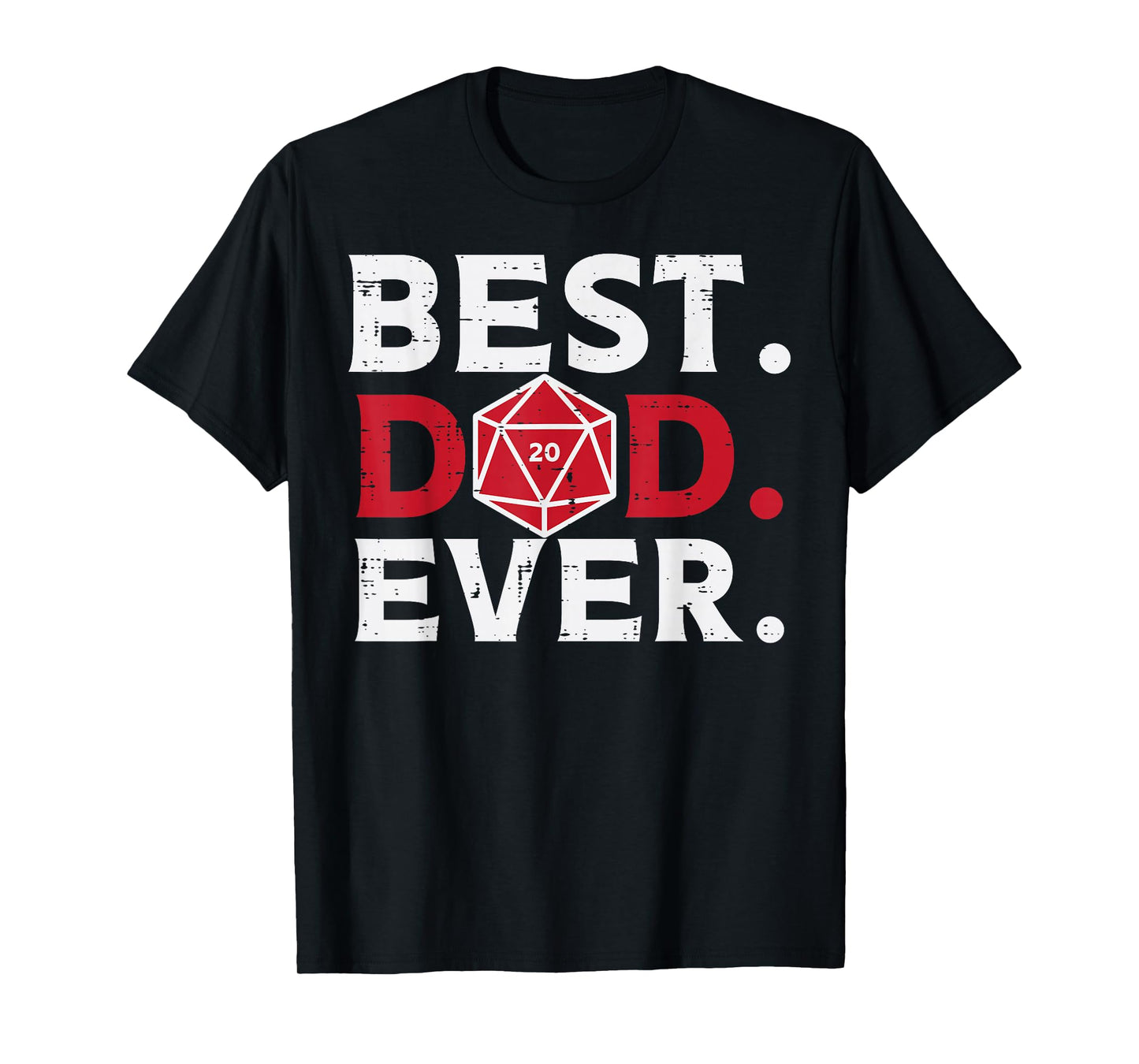 Rpg Best Dad Ever Funny Gamer Daddy Papa Men T-Shirt