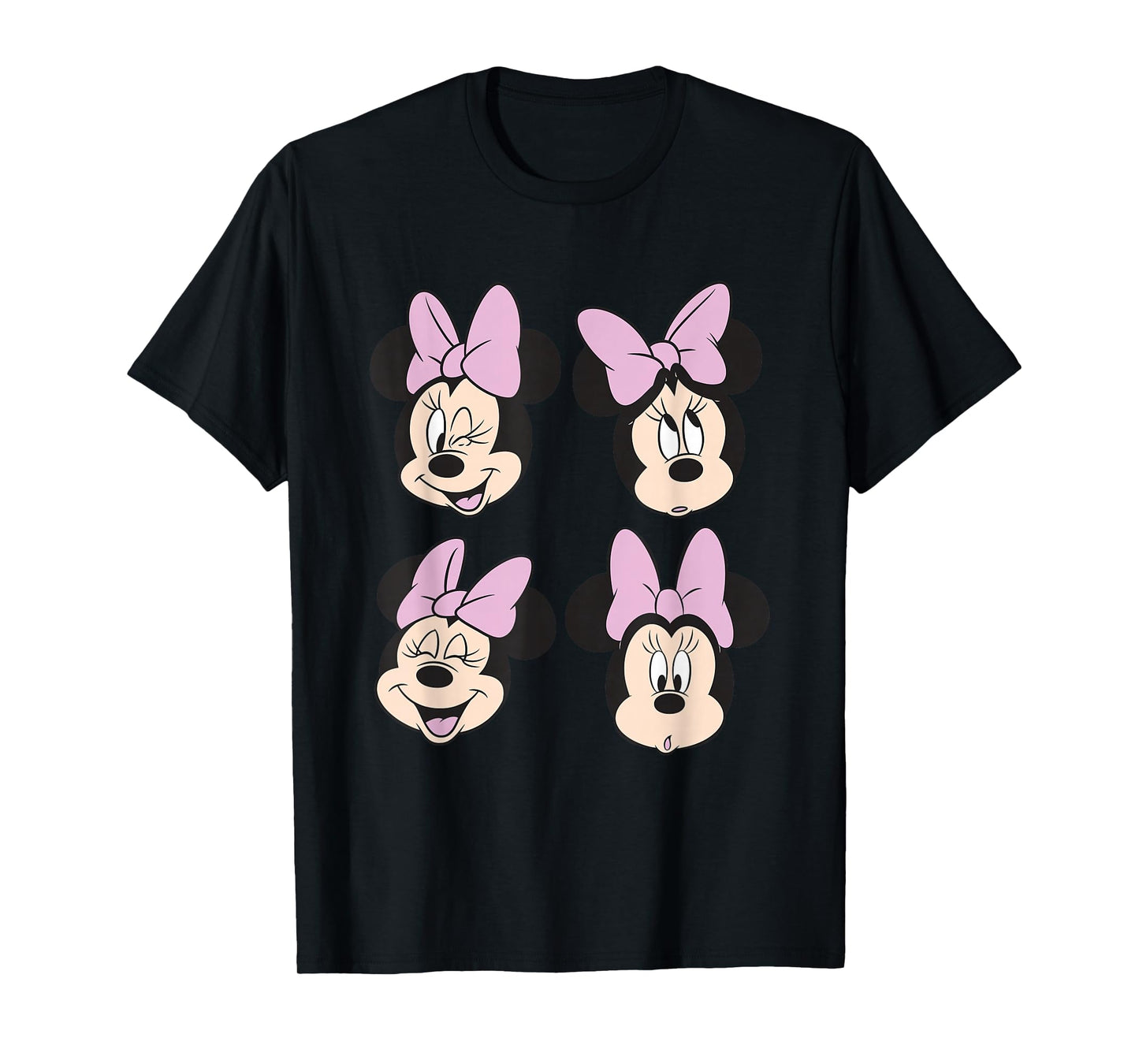 Disney Mickey and Friends Minnie Four Expressions T-Shirt