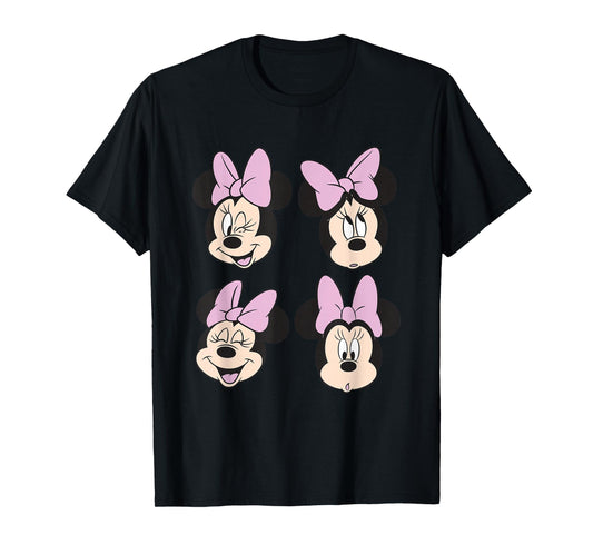 Disney Mickey and Friends Minnie Four Expressions T-Shirt