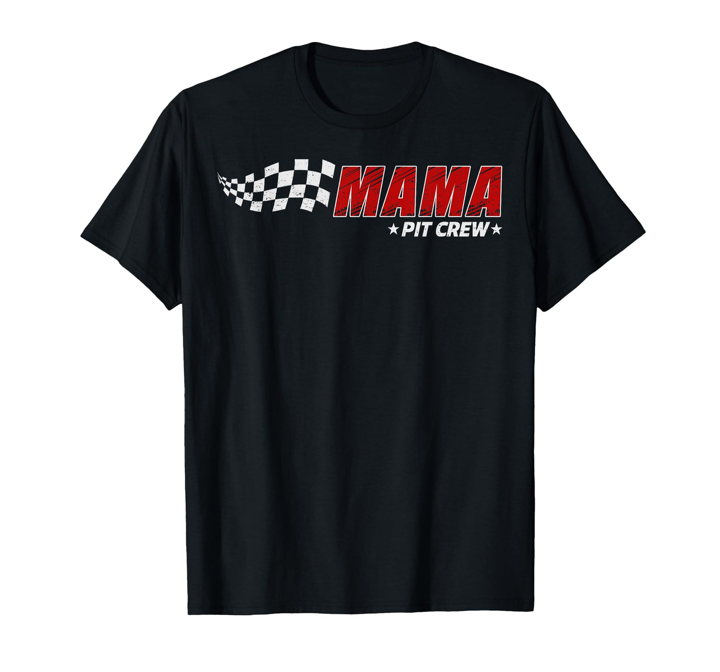 Mama Pit Crew Race Car Birthday Family Matching Pit Crew T-Shirt