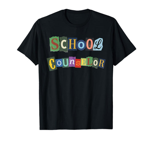 Funny School Counselor Appreciation Women Counseling T-Shirt