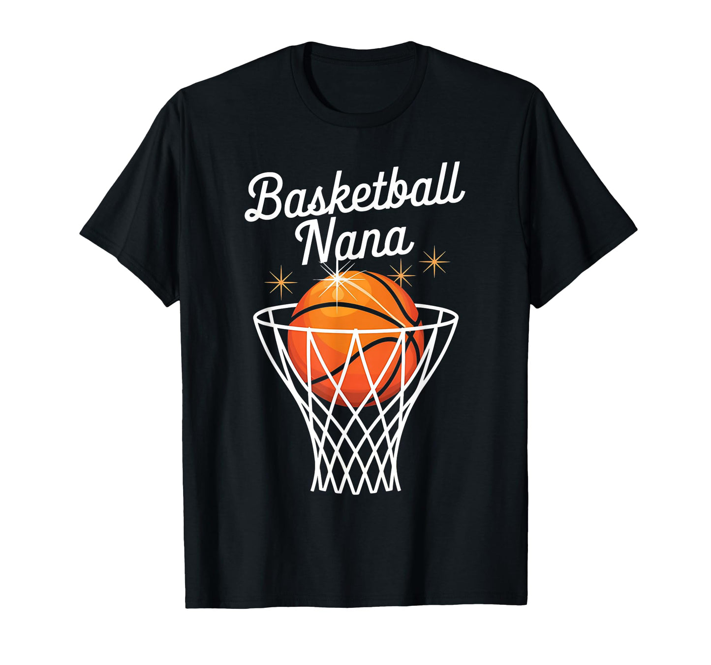 Basketball Grandma Nana Basketball Hoop Mothers Day T-Shirt