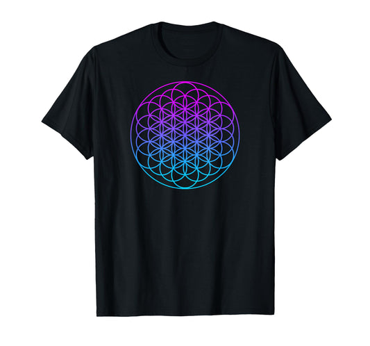 Sacred Geometry Shirt - Flower of Life T-Shirt