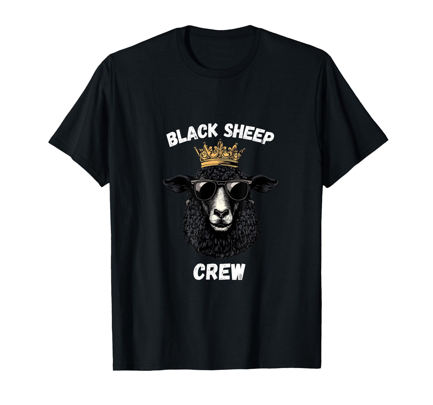 Black Sheep Crew - T-Shirt Outcast Black Sheep In Family T-Shirt
