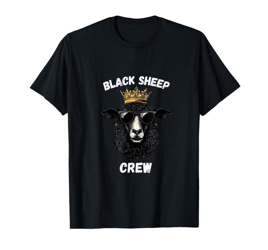 Black Sheep Crew - T-Shirt Outcast Black Sheep In Family T-Shirt