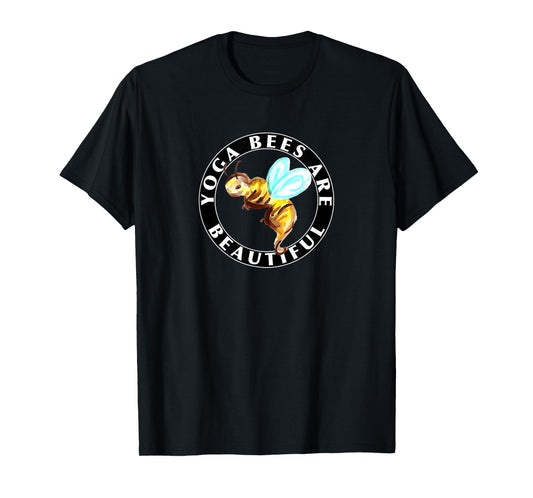 Yoga Bees logo T-Shirt