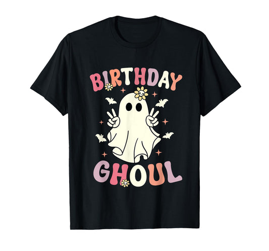 Halloween Birthday Ghoul Cute Ghost Halloween Spooky T-Shirt